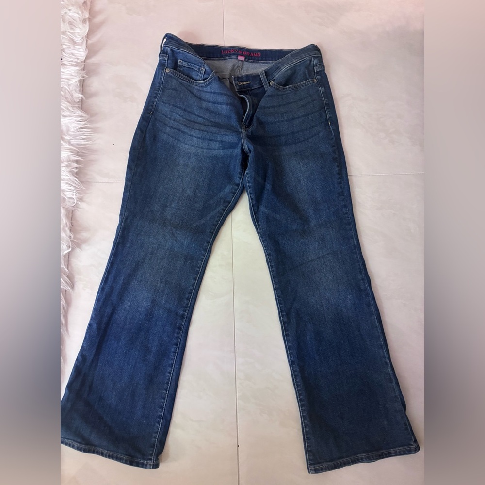 Lucky Brand Dark Blue Flare Jeans
